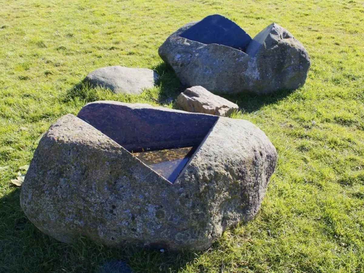 Beelden in park in Castricum