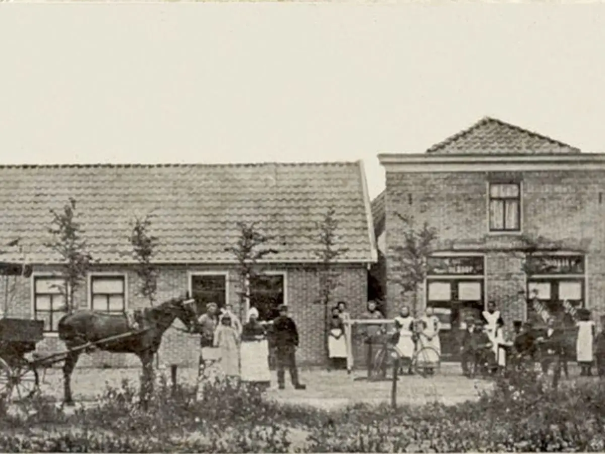 Altes Foto von Hotel Cafe Restaurant Phase Fier