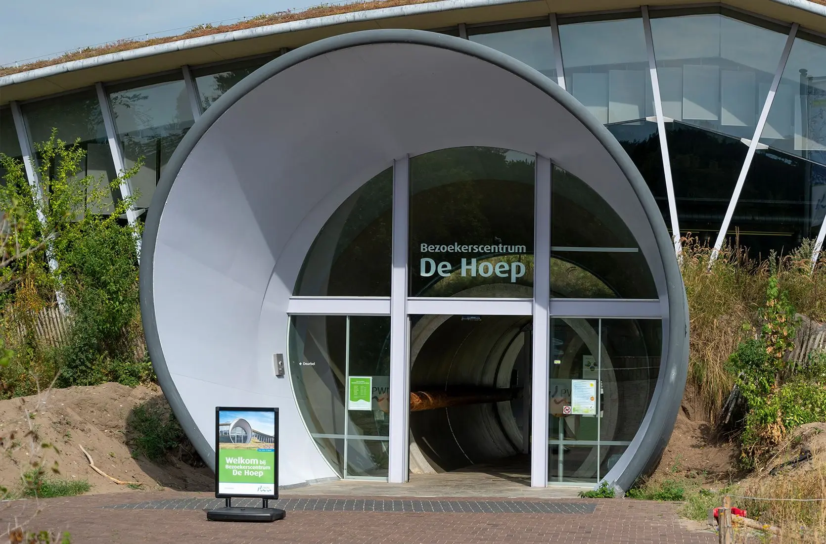 Ingang van De Hoep in Castricum