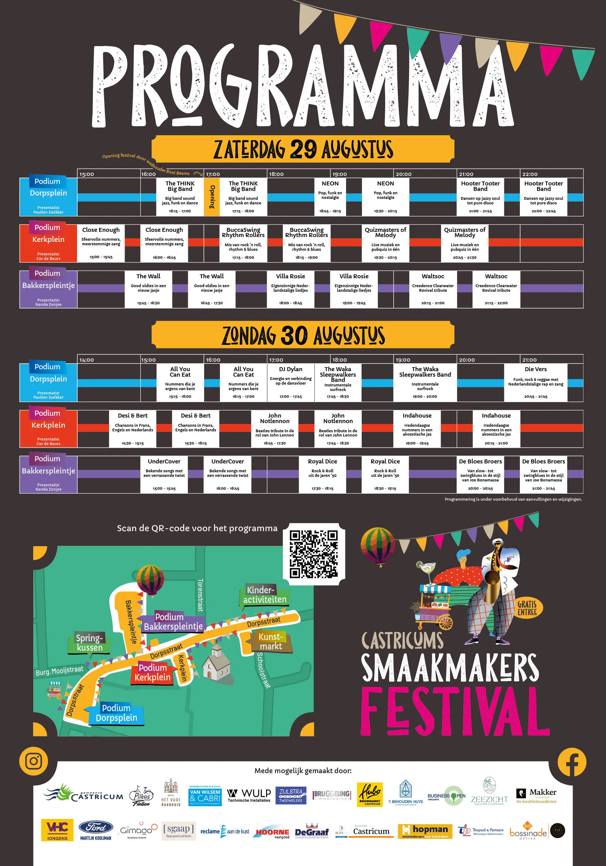 Het programmaposter visueel