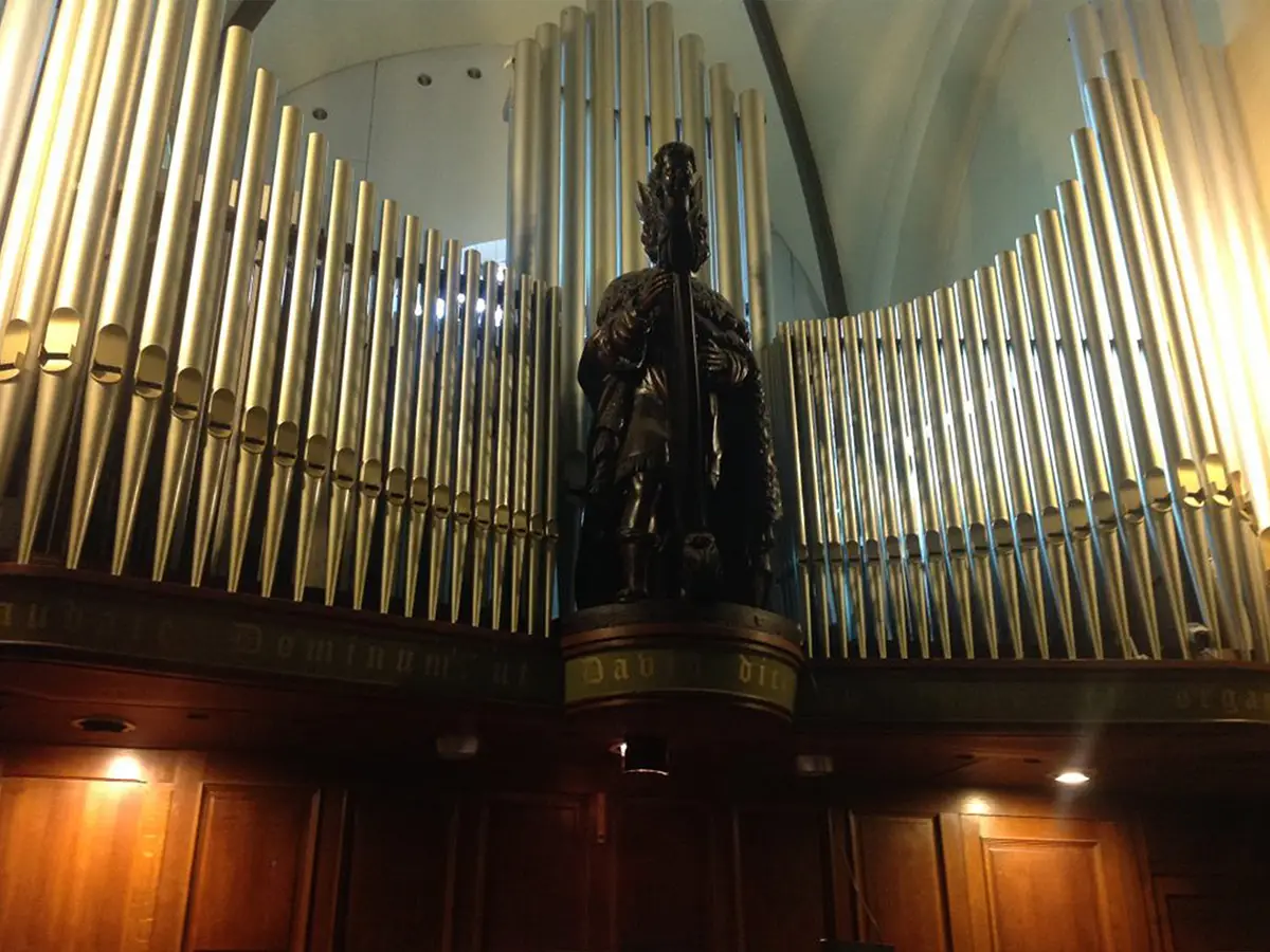 De orgel van de Sint Pancratiuskerk