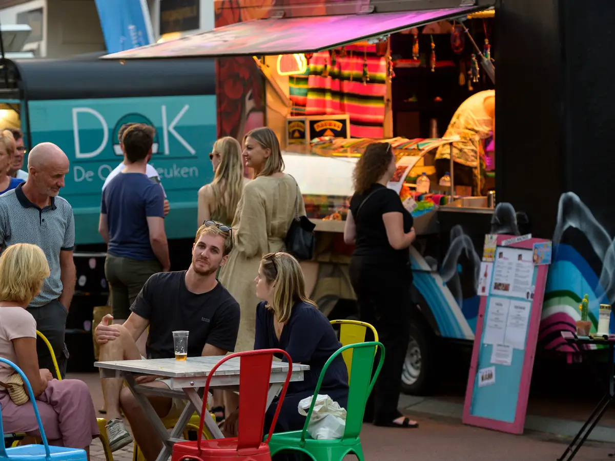 Foodtruck op het Smaakmakers Festival
