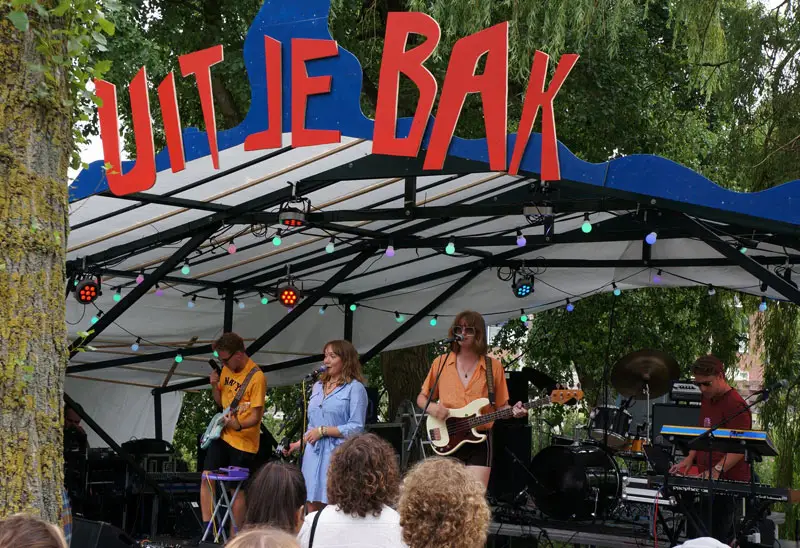 Foto van het Uit Je Bak Festival