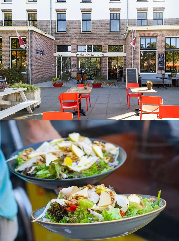 Het terras van de Oude Keuken