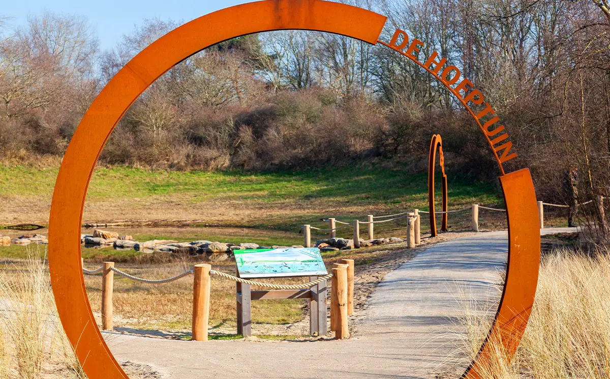 De Hoeptuin met stapstenen