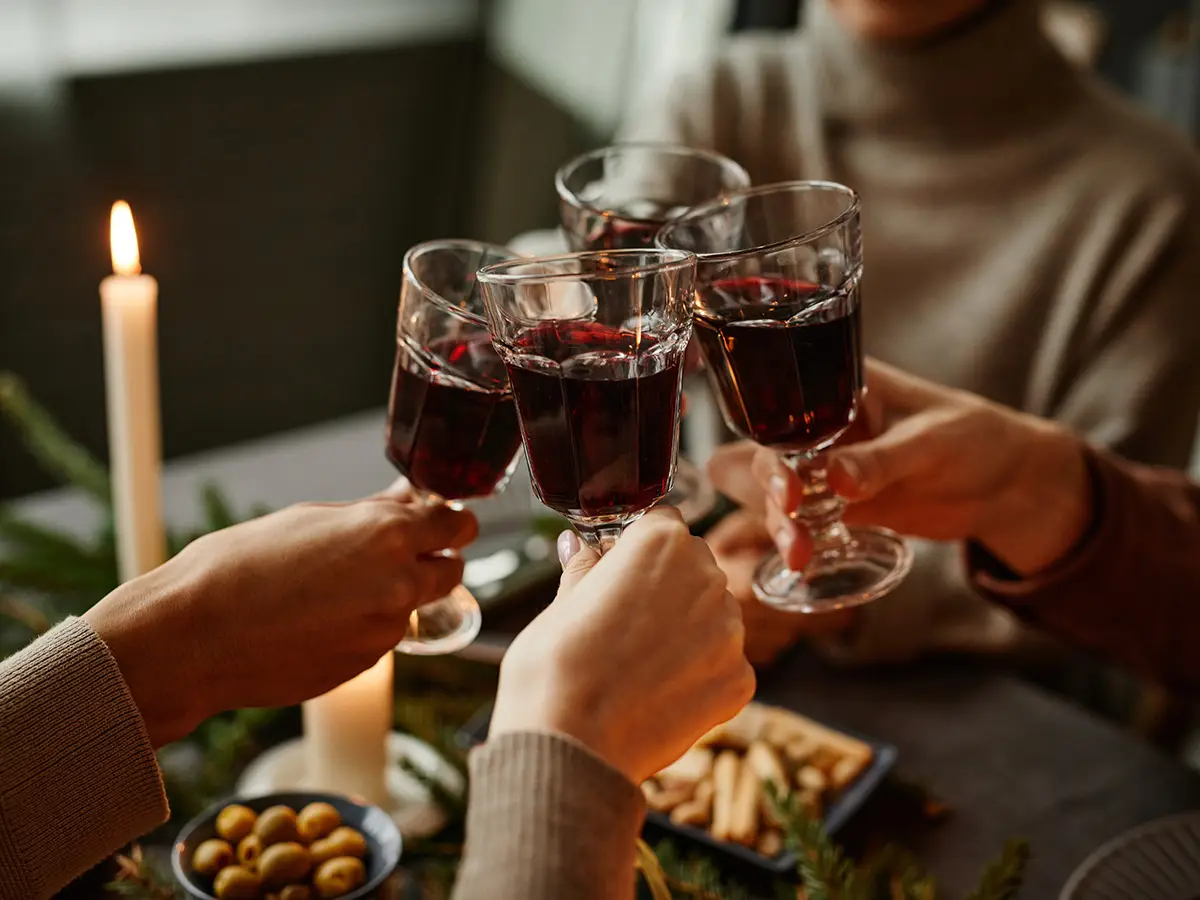 Dineren met kerst