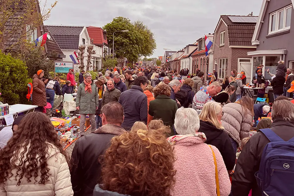 Koningsdag in Bakkum