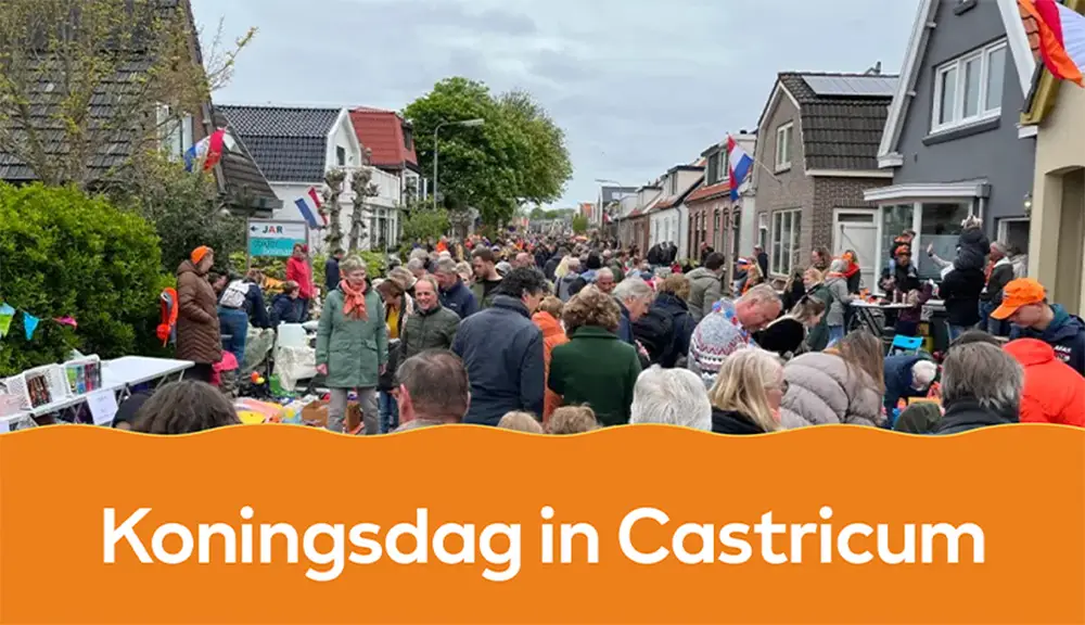 Koningsdag 2026 in gemeente Castricum