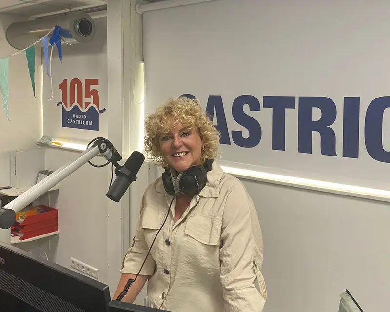 Paulien Zwikker bij Omroep Castricum