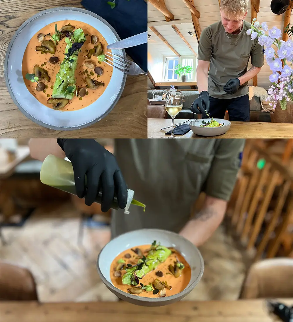 Chef met het Broccoli-hart