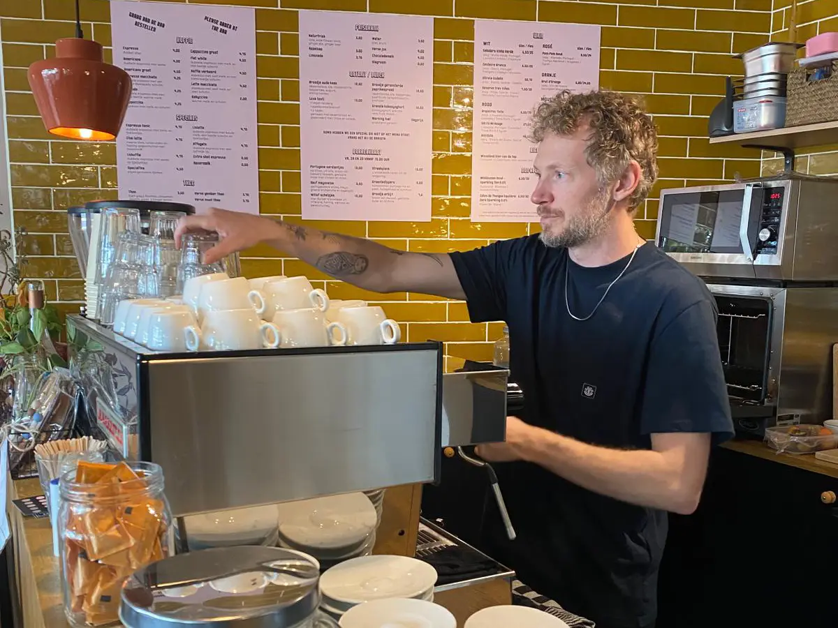 Vincent vertelt over ‘van buiten fris, naar warm welkom binnen bij Buna’