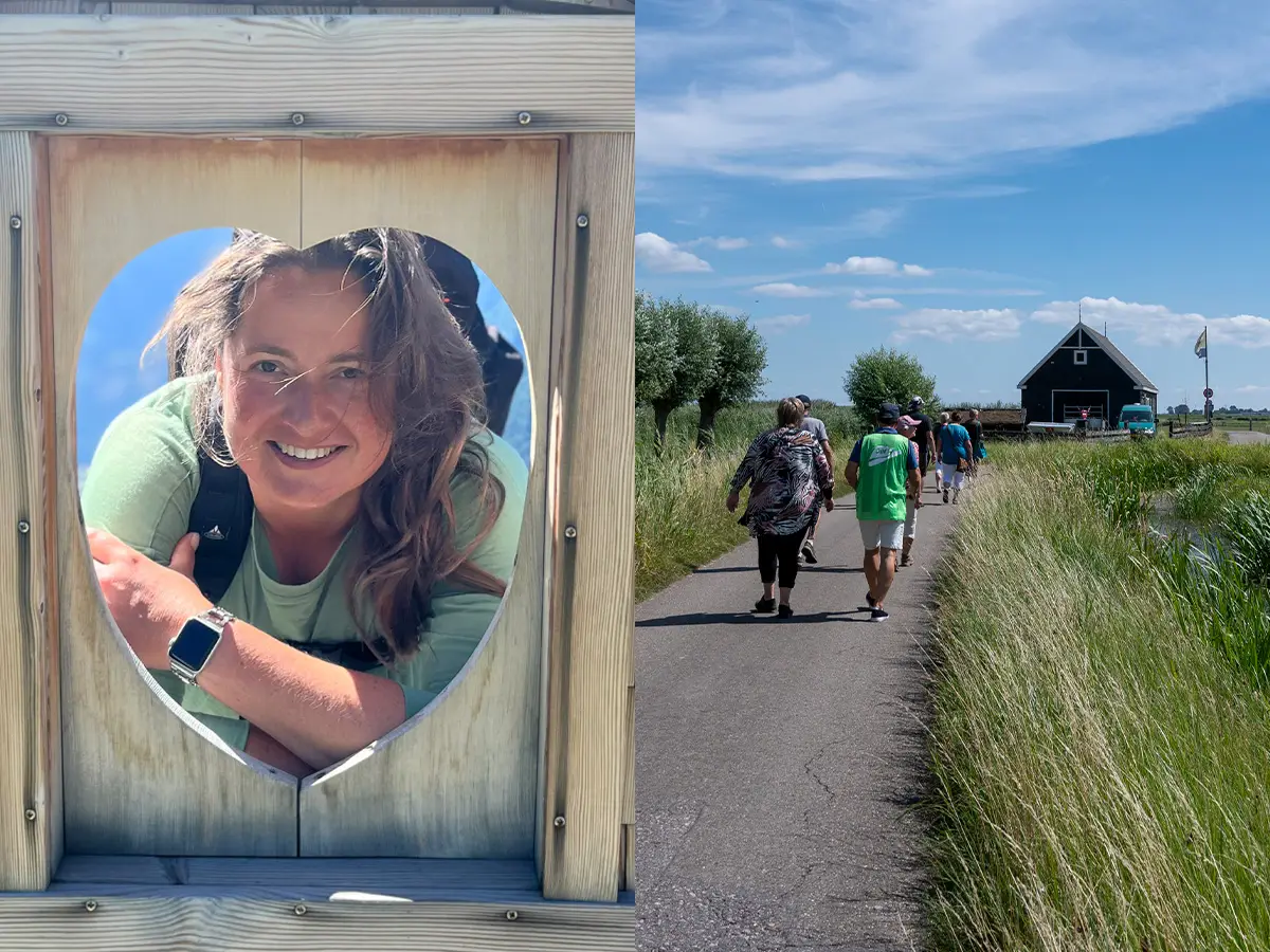 Anouk Veldman over wandelen door het Land van Hilde