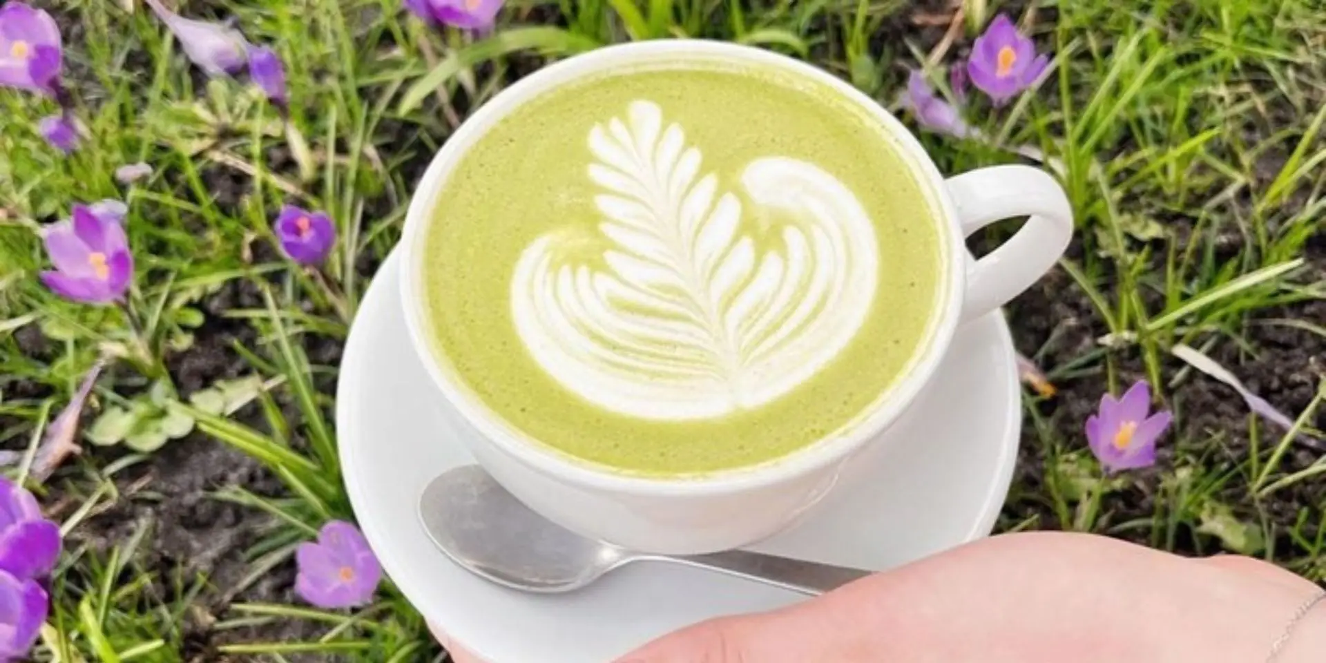 Koffie met koffie art