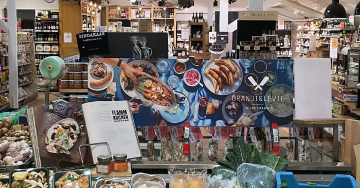 Etalage van een winkel