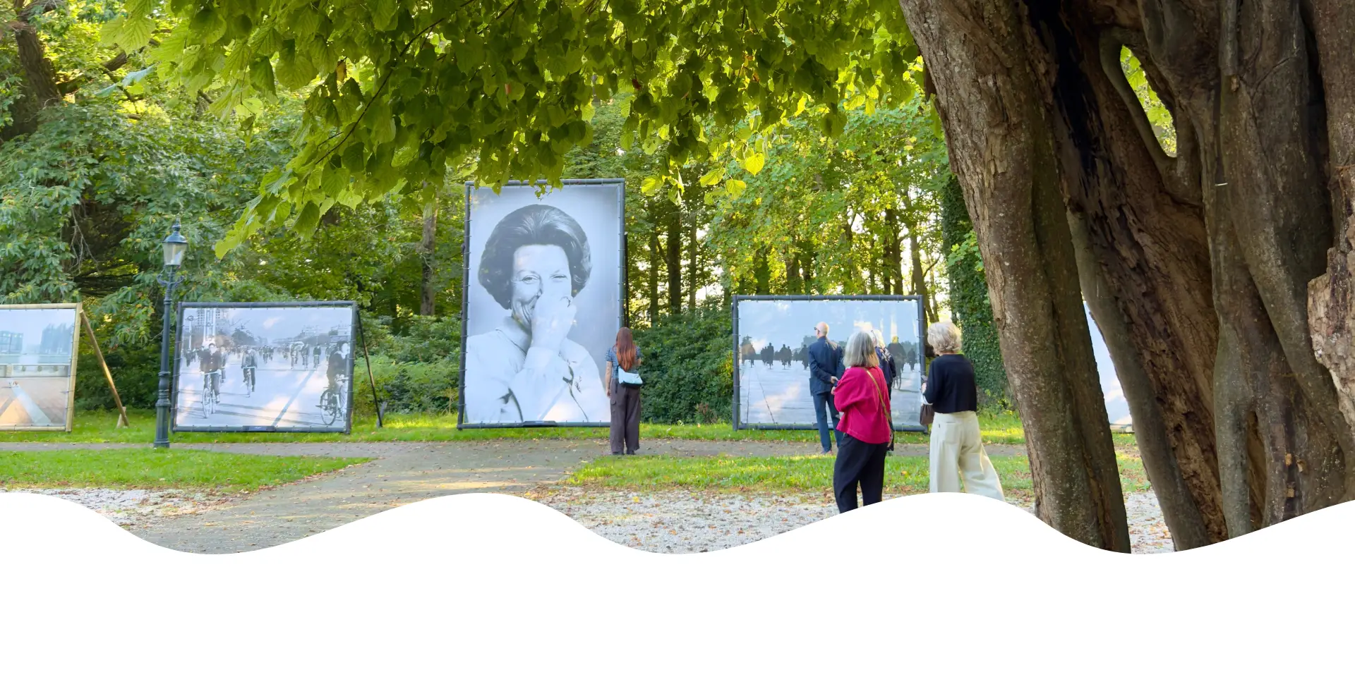 Schilderij van Cees Noort tentoongesteld in het Het Hof in Bergen