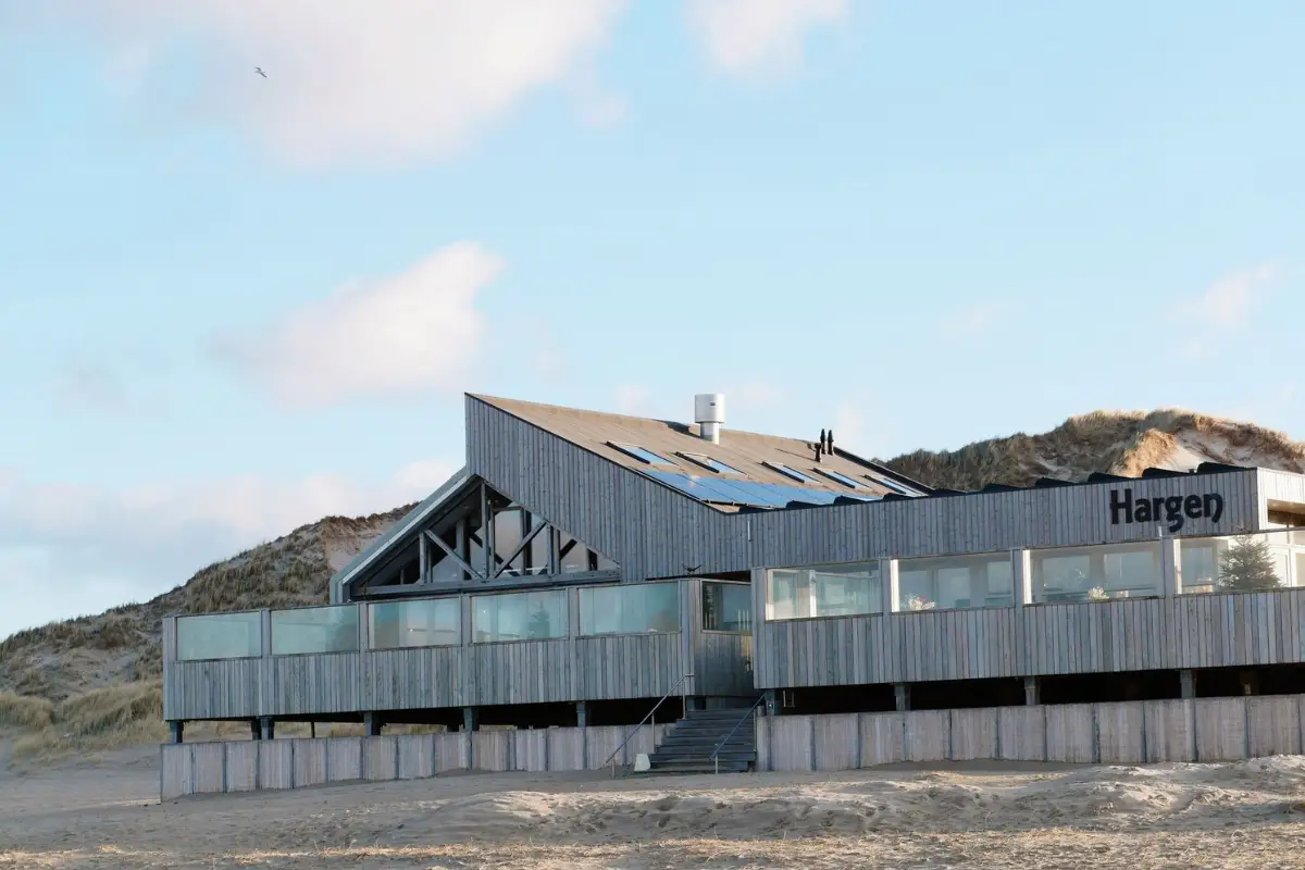 Strandpaviljoen in Hargen