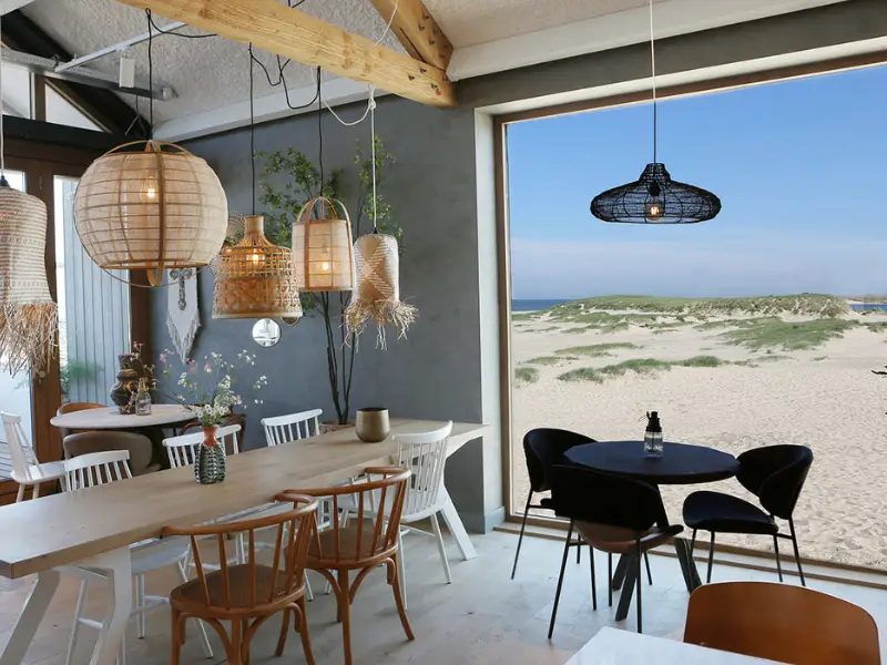 Strand-Pavillons in Duindorp Schoorl