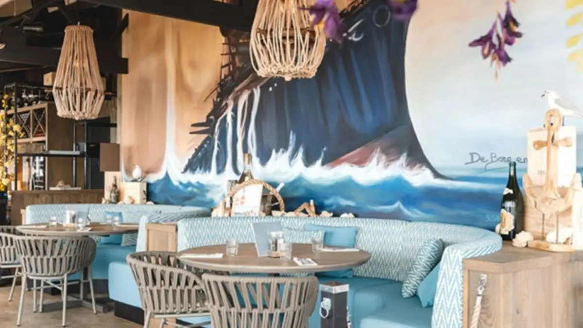 binnenkant strandpaviljoen