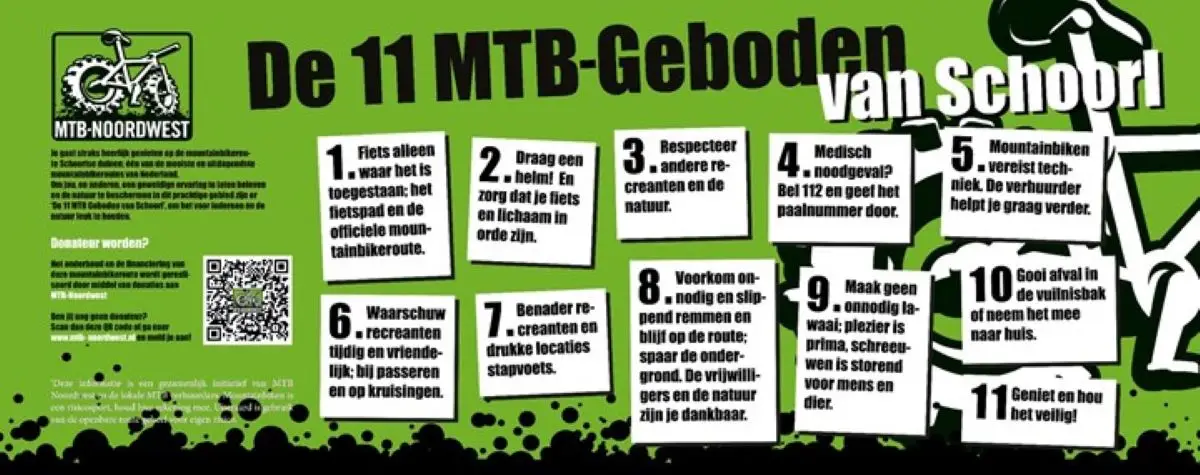 de 11 MTB-geboden