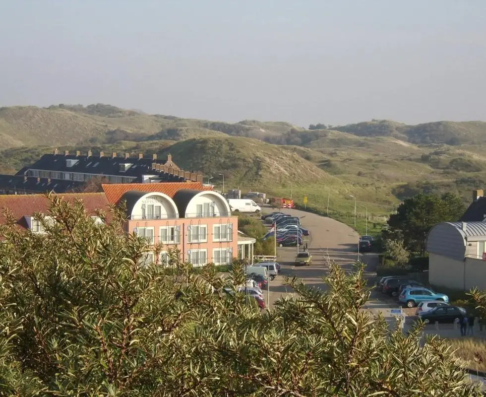 Foto van de duinen van Egmond