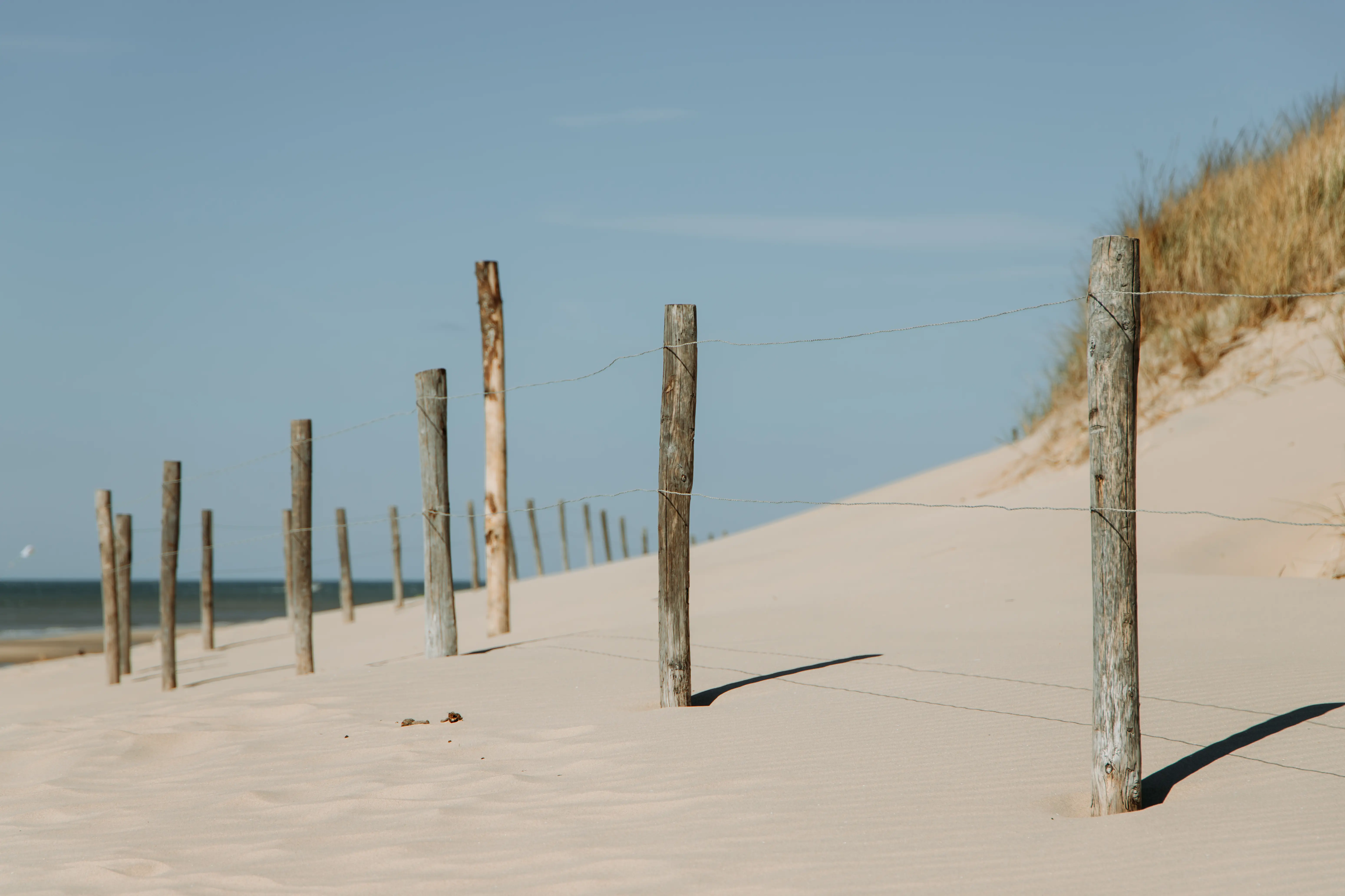 Strandpalen Egmond aan Zee
