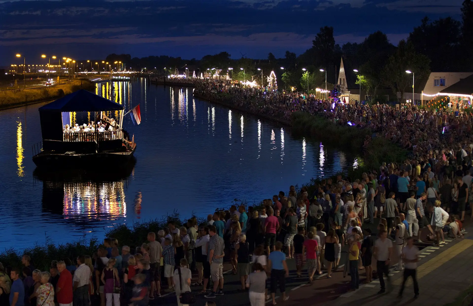 Gondelvaart in Koedijk