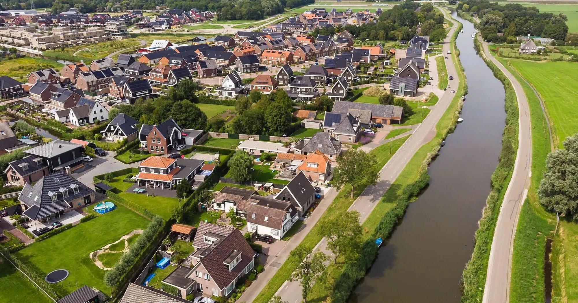 Heerhugowaard De Draai vanuit de lucht