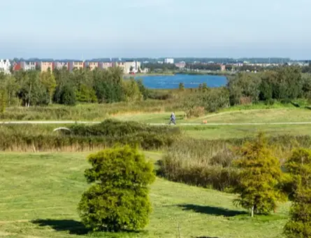 Park van Luna uit de lucht