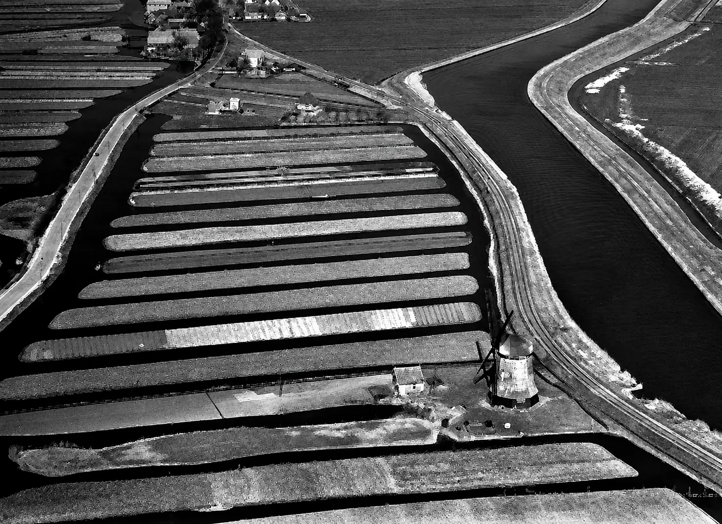 Geschiedenisfoto van het Duizendeilandenrijk vanuit de Lucht