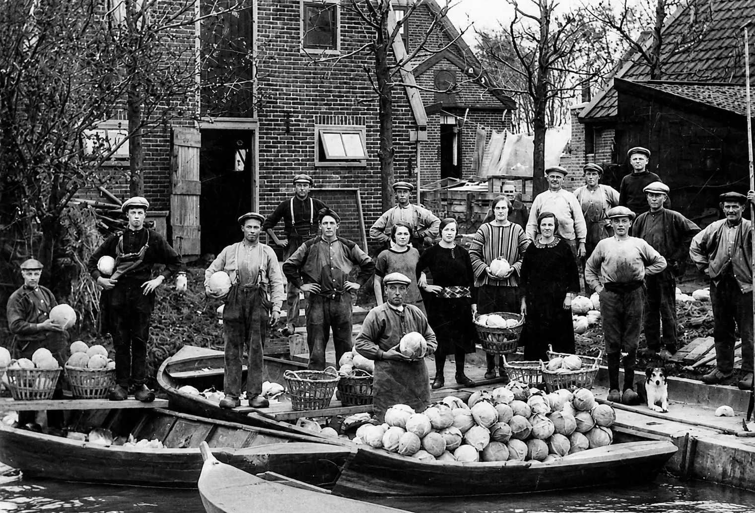 +/- 1900 De koolschuren