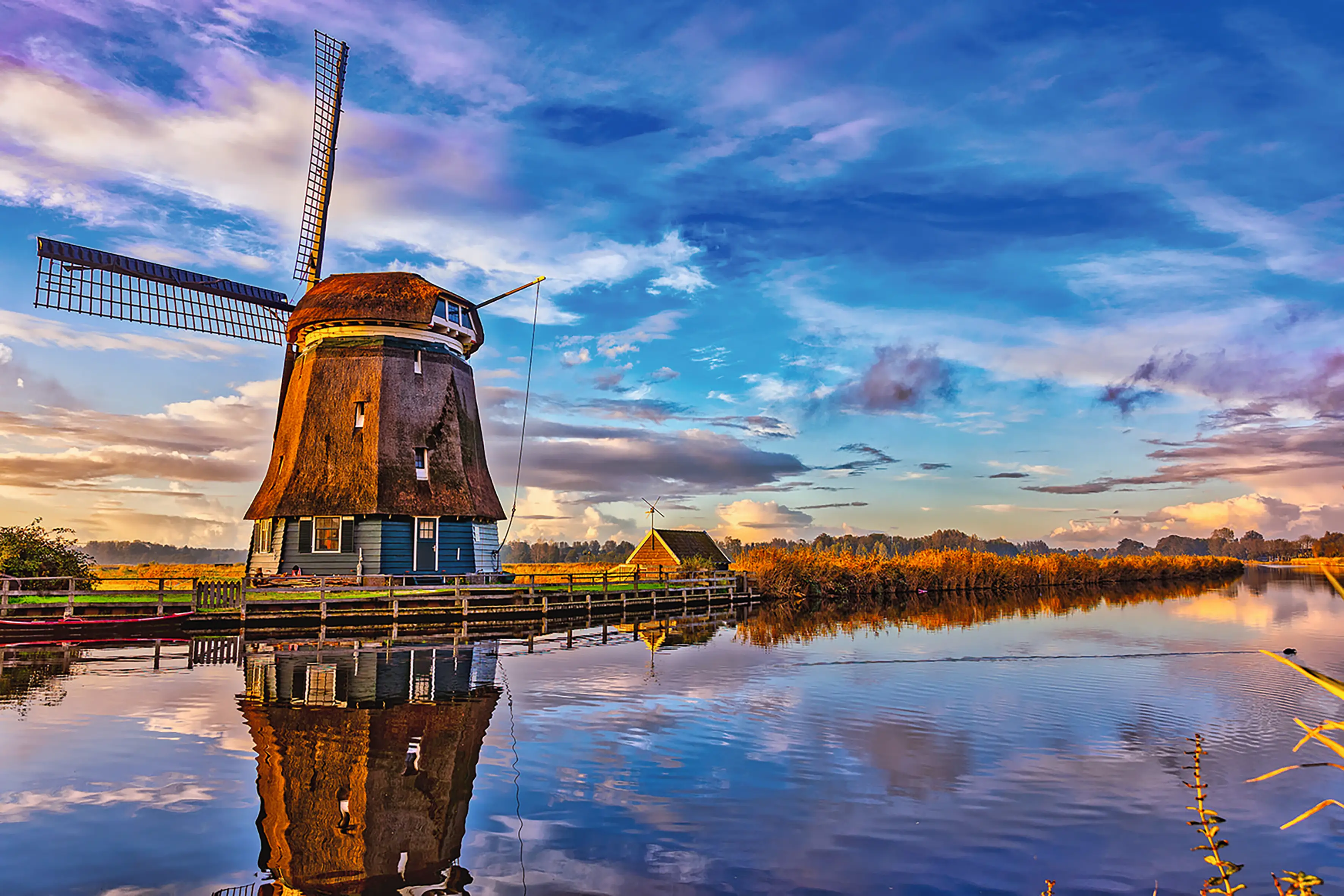 Molen bij het Oosterdel gebied