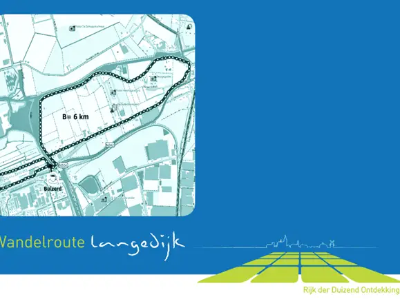 Waarddijk wandeling route