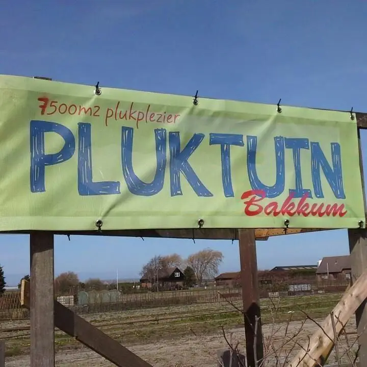 Spandoek van Pluktuin Bakkum