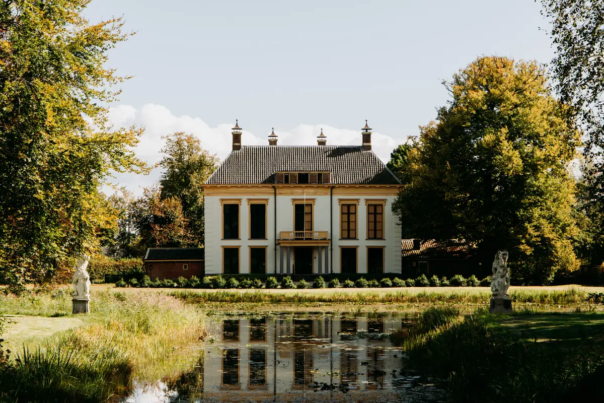 Vooraanzicht Landgoed Nijenburg