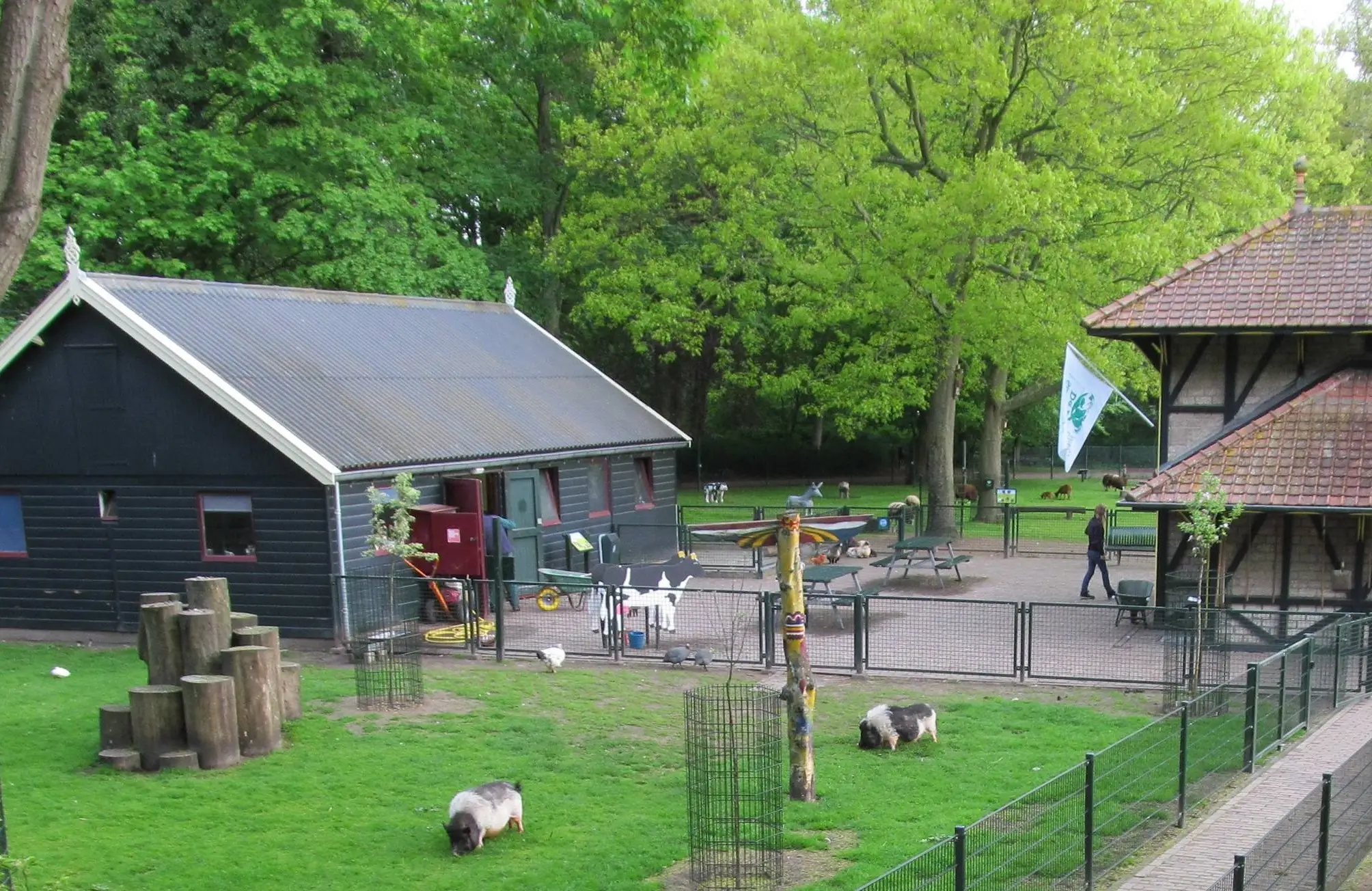 Stadsboerderij de hout in het alkmaarhout stadspark