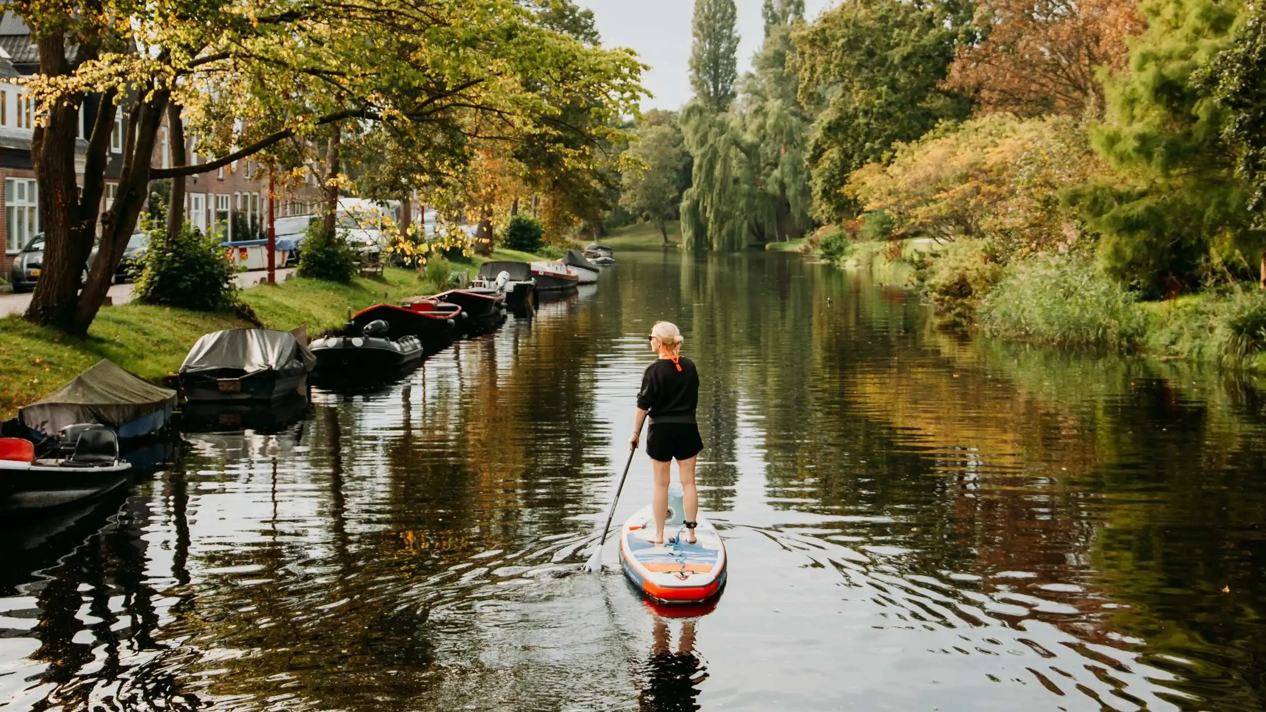 sup op de gracht in alkmaar