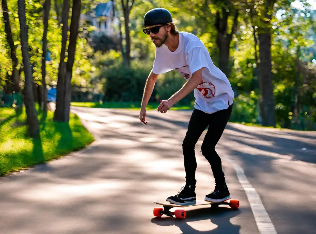 Longboarden AI generated image